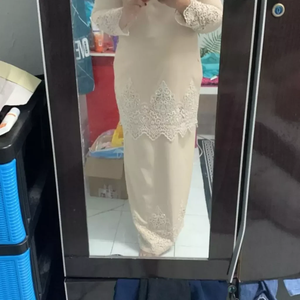 Simple and nice..🥰 bj nikah cust dr Port Dickson-N9..custume made ye ..utk sebarang tempahan