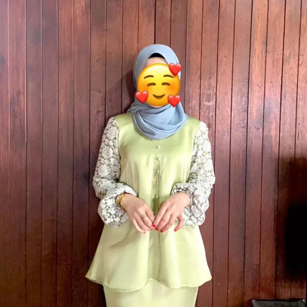 Tq cust wawa sopan sgt..😍....custome made by wanapuzi couture