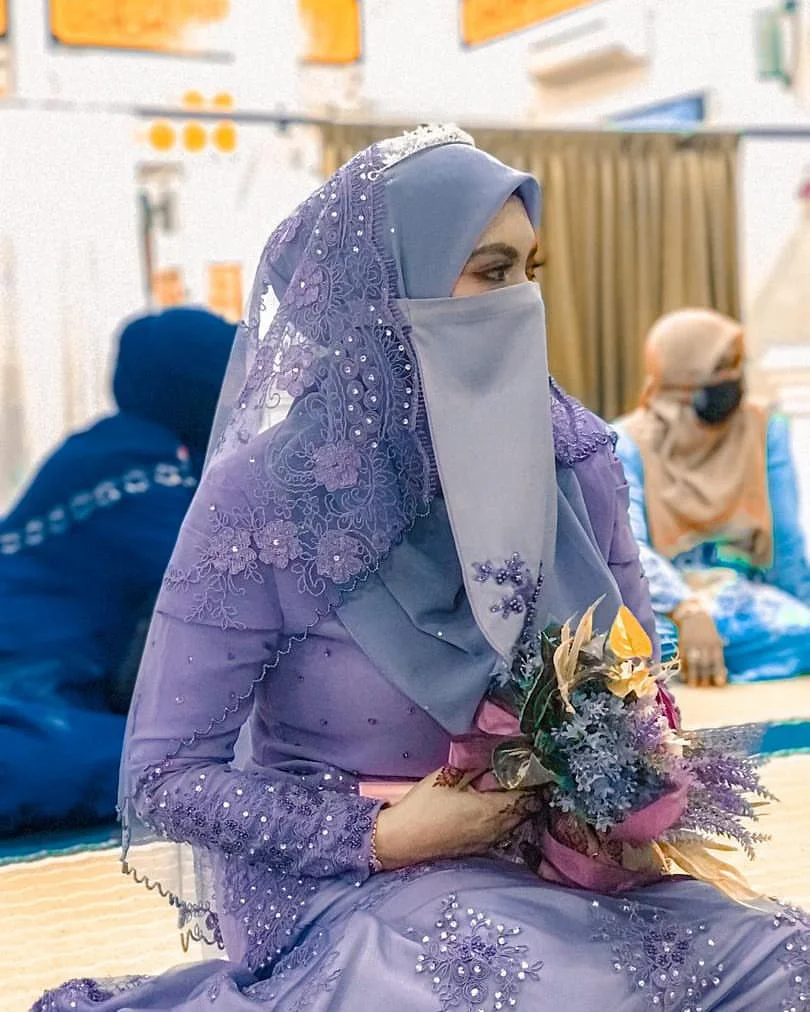 Weeding farah 😍In Kelantan - 12-12-2020Tema purple Tq ye , Tailor made with love 🥰❤-jpg