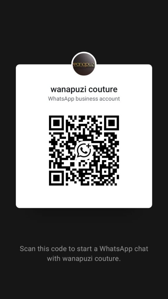 Kod QR WhatsApp WANAPUZI COUTURE